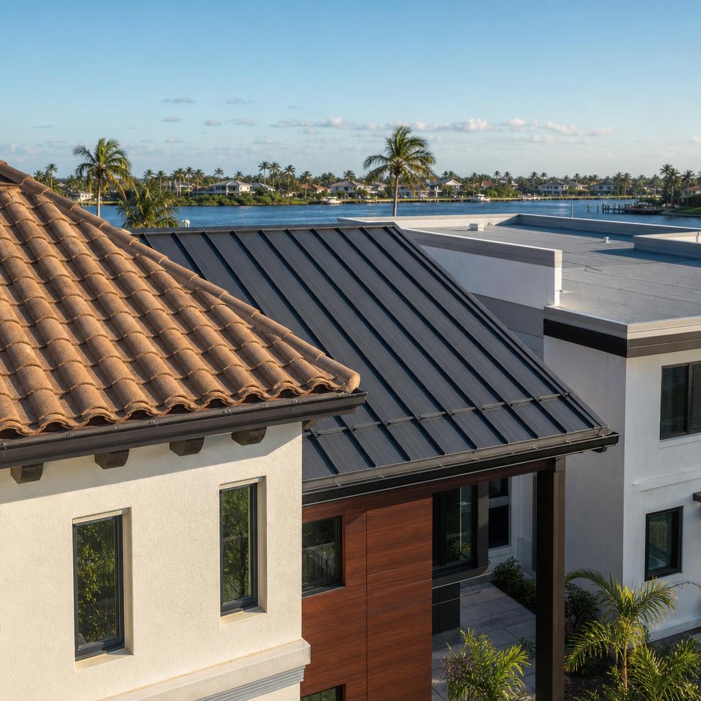 Naples roof repair guide: Tile vs Metal vs Flat Roofs: Repair Realities in Southwest Florida