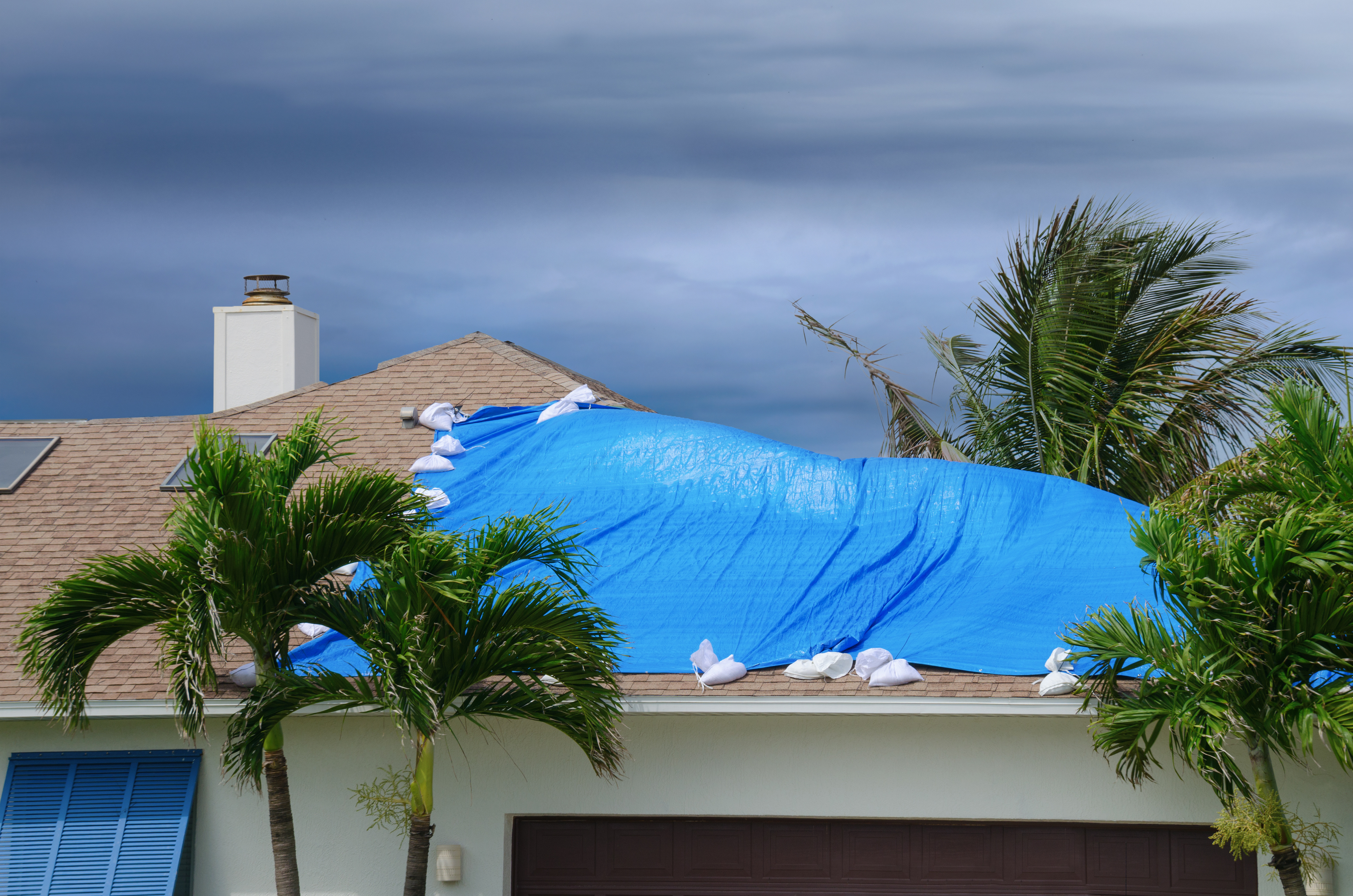 Naples emergency roof repair and tarping service